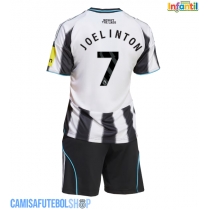 Camisa de time de futebol Newcastle United Joelinton #7 Replicas 1º Equipamento Infantil 2025-26 Manga Curta (+ Calças curtas)